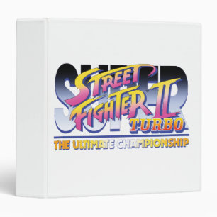 Street Fighter II Turbo UC Logo Binder