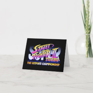 Street Fighter II Turbo UC Logo Card