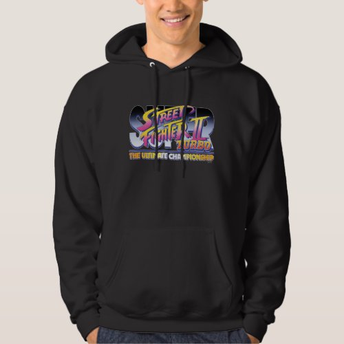 Street Fighter II Turbo UC Logo Hoodie