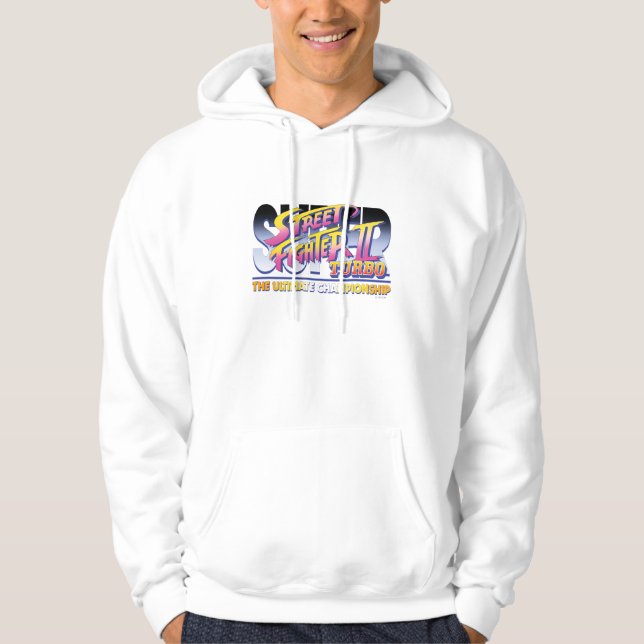 Street Fighter II Turbo UC Logo Hoodie (Front)