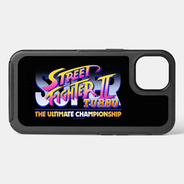 Street Fighter II Turbo UC Logo Otterbox iPhone Case (Back Horizontal)