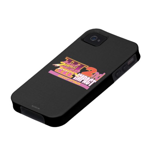 Street Fighter III 2nd Impact Logo 2 Case-Mate iPhone Case (Bottom)