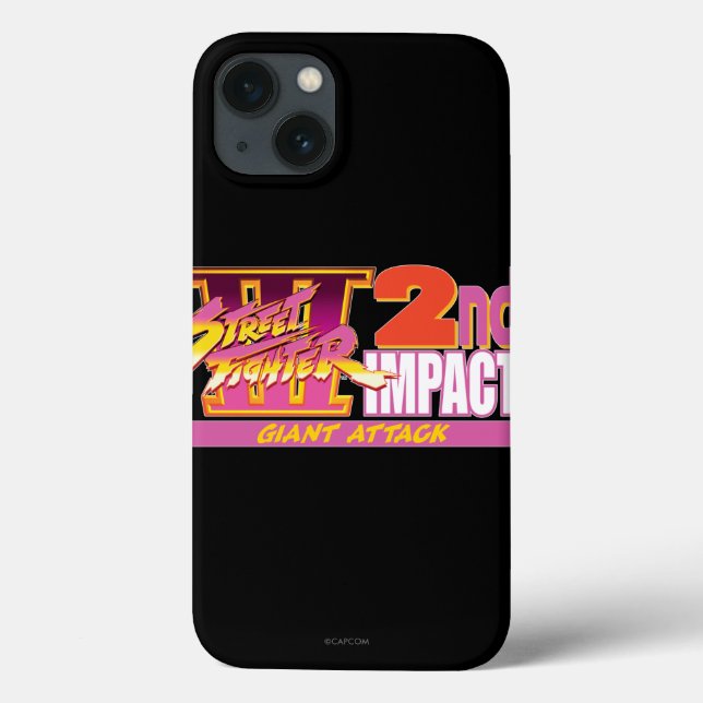 Street Fighter III 2nd Impact Logo 2 Case-Mate iPhone Case (Back)