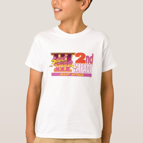 Street Fighter III 2nd Impact Logo 2 T_Shirt