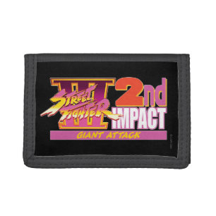 Street Fighter III 2nd Impact Logo 2 Tri-fold Wallet