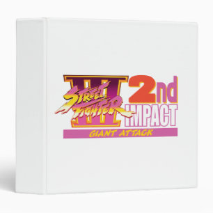 Street Fighter III 2nd Impact Logo Binder