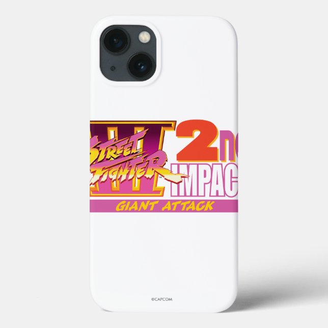 Street Fighter III 2nd Impact Logo Case-Mate iPhone Case (Back)