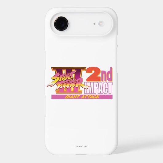 Street Fighter III 2nd Impact Logo Case-Mate iPhone Case (Back)