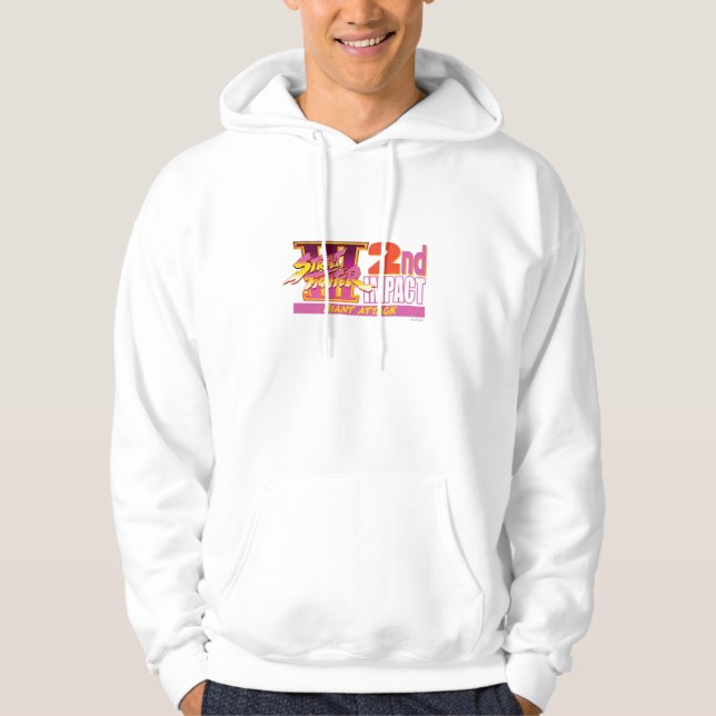 Street Fighter III 2nd Impact Logo Hoodie (Front)