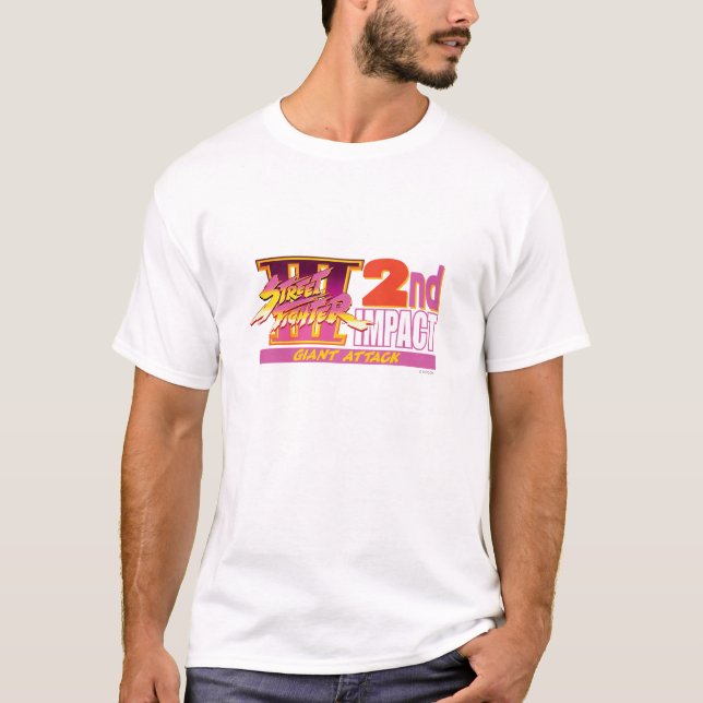 Street Fighter III 2nd Impact Logo T-Shirt (Front)