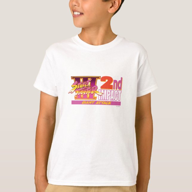 Street Fighter III 2nd Impact Logo T-Shirt (Front)