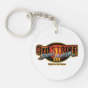 Street Fighter III 3rd Strike Logo 2 Keychain