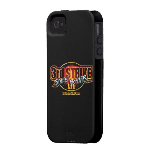 Street Fighter III 3rd Strike Logo Case-Mate iPhone Case (Back Left)
