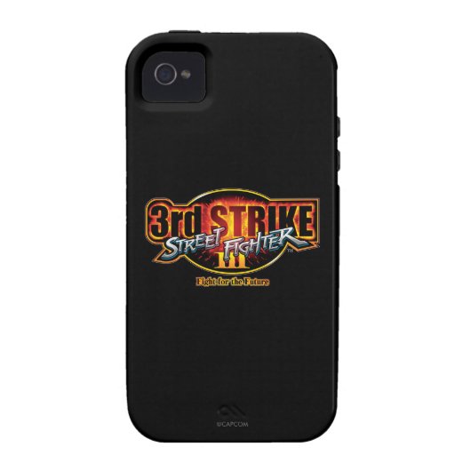 Street Fighter III 3rd Strike Logo Case-Mate iPhone Case (Back)