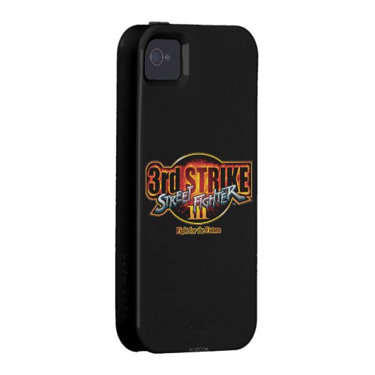 Street Fighter III 3rd Strike Logo Case-Mate iPhone Case (Back/Right)