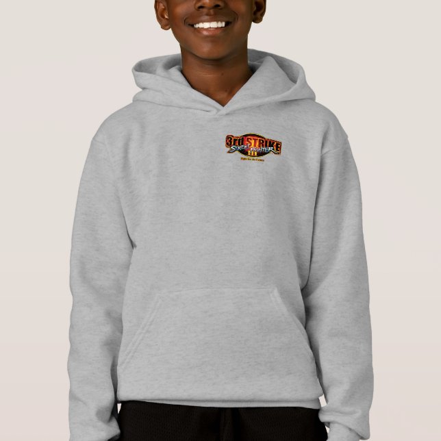Street Fighter III 3rd Strike Logo Hoodie (Front)