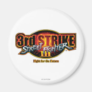 Street Fighter III 3rd Strike Logo Magnet