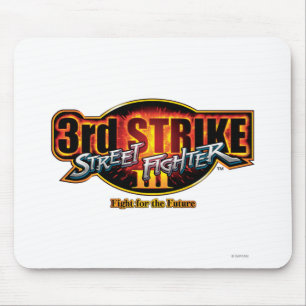 Street Fighter III 3rd Strike Logo Mouse Pad