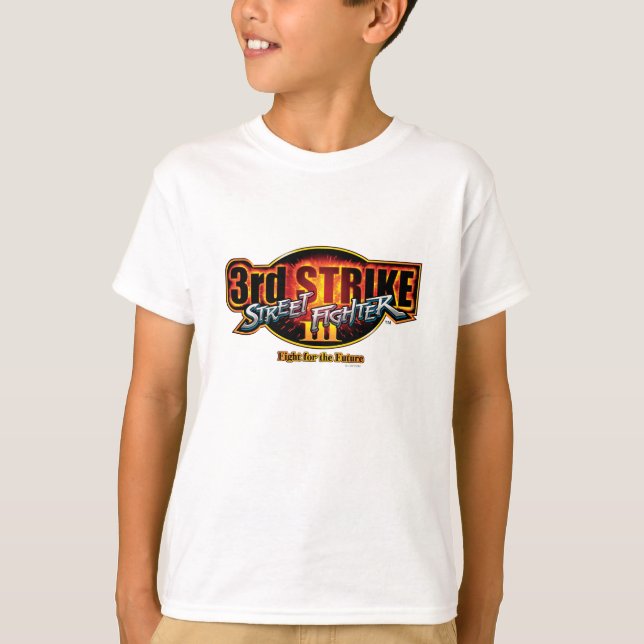 Street Fighter III 3rd Strike Logo T-Shirt (Front)