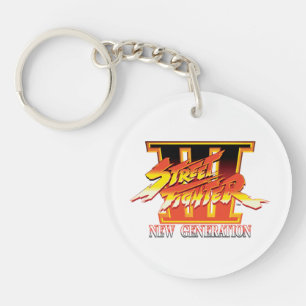 Street Fighter III New Generation Logo 2 Keychain