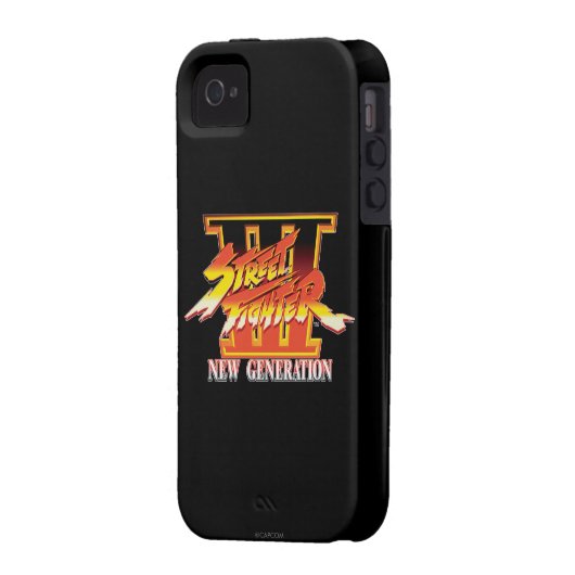 Street Fighter III New Generation Logo Case-Mate iPhone Case (Back Left)