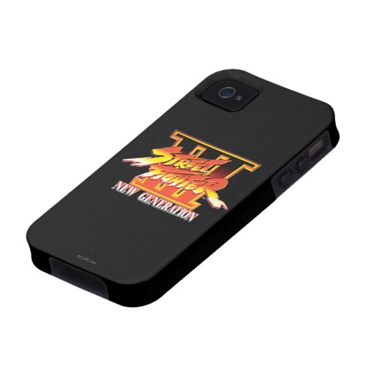 Street Fighter III New Generation Logo Case-Mate iPhone Case (Bottom)