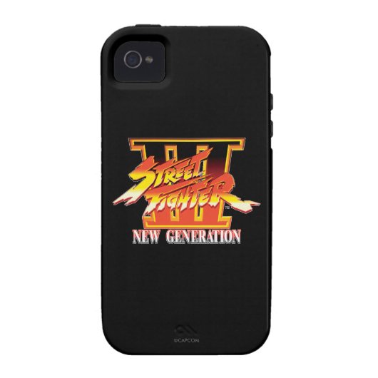 Street Fighter III New Generation Logo Case-Mate iPhone Case (Back)