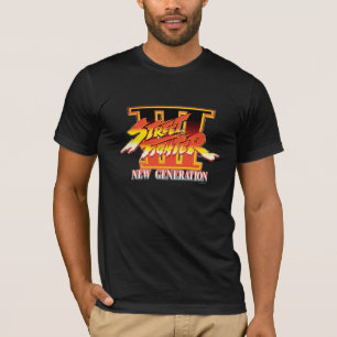 Street Fighter III New Generation Logo T-Shirt