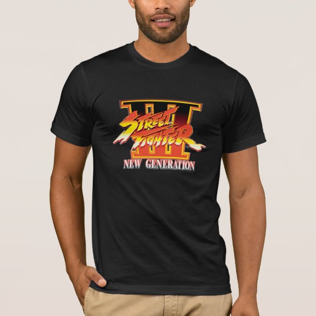 Street Fighter III New Generation Logo T-Shirt (Front)