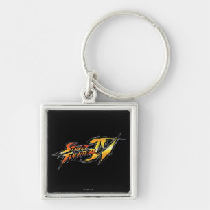 Street Fighter IV Logo Keychain