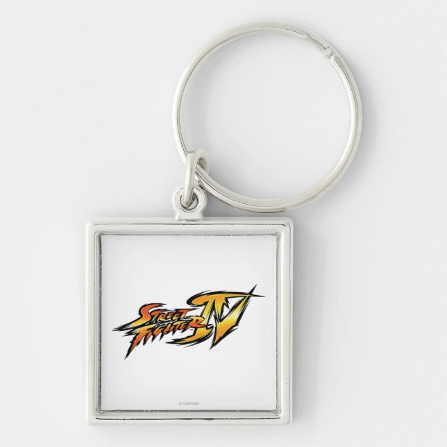 Street Fighter IV Logo Keychain (Front)