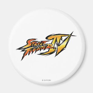 Street Fighter IV Logo Magnet