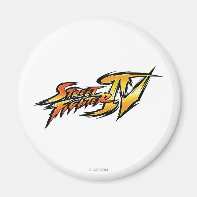 Street Fighter IV Logo Magnet (Front)