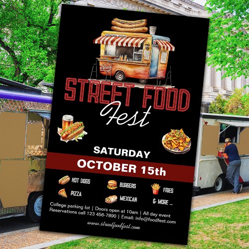 Street Food Festival Promotional Flyer