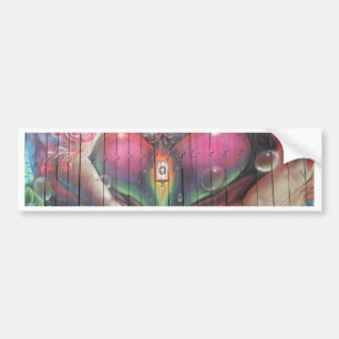 Street Garage Graffiti Bumper Sticker