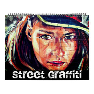 street graffiti 2024  calendar