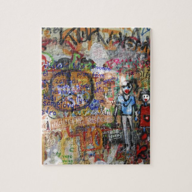 Street Graffiti Artwork Jigsaw Puzzle (Vertical)