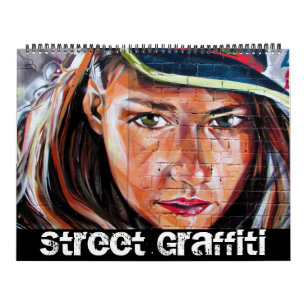 street graffiti calendar