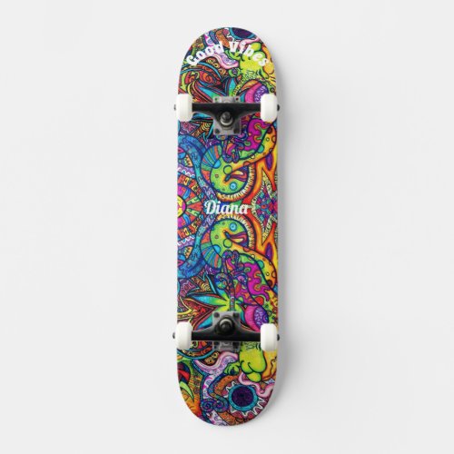 Street Graffiti Skateboard