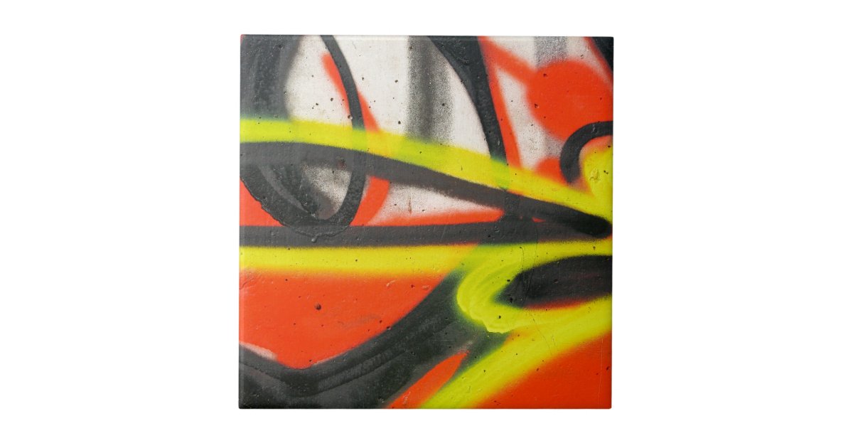Street Graffiti Tile Zazzle
