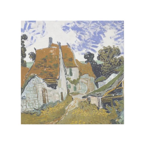 Street in Auvers_sur_Oise by Vincent van Gogh      Gallery Wrap