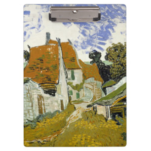 Street in Auvers-sur-Oise Vincent  van Gogh     Clipboard