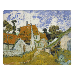 Street in Auvers-sur-Oise Vincent  van Gogh    Jigsaw Puzzle