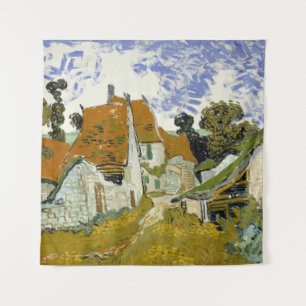 Street in Auvers-sur-Oise Vincent van Gogh Tapestry