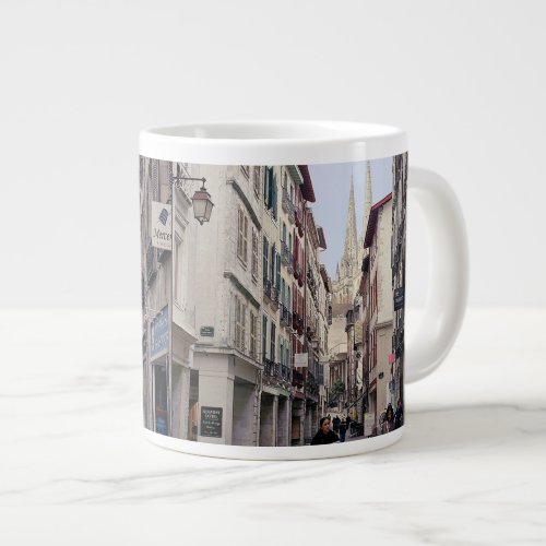 Street in Bayonne Large Coffee Mug