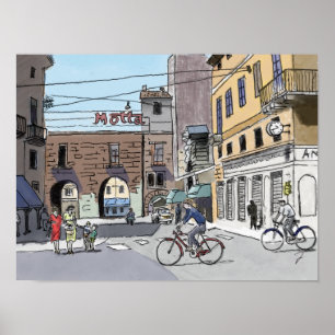 Street in Italy # 22Poster Poster