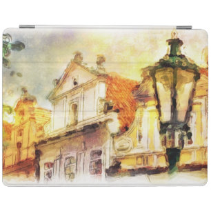 Street in old part of prague iPad smart cover