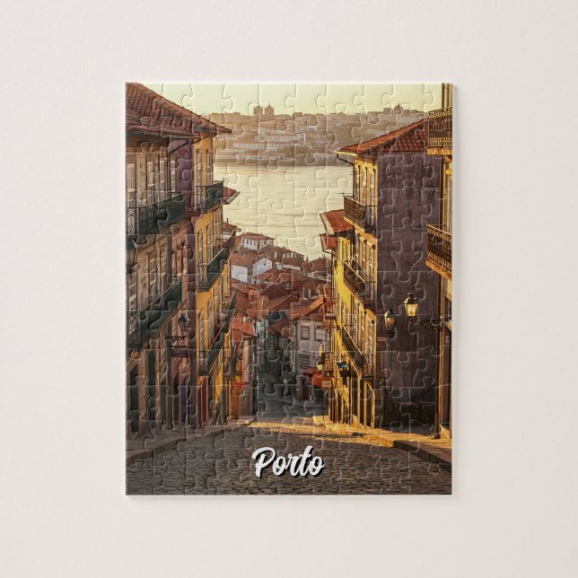 Street in Porto Portugal Travel  Jigsaw Puzzle (Vertical)