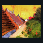 Street in Saintes-Maries by Vincent van Gogh Poster<br><div class="desc">Street in Saintes-Maries by Vincent van Gogh</div>