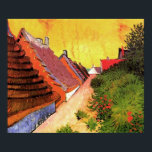 Street in Saintes-Maries by Vincent van Gogh Poster<br><div class="desc">Street in Saintes-Maries by Vincent van Gogh</div>